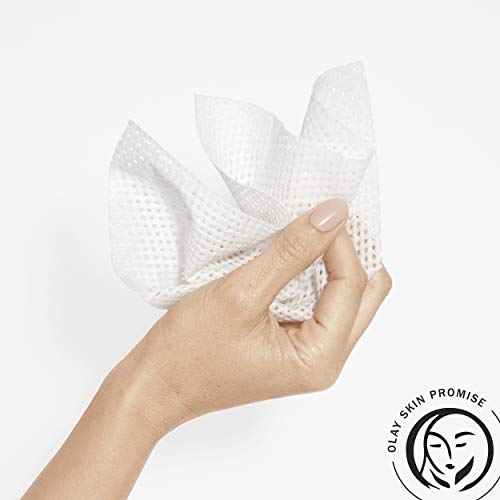 Olay Daily Facials Daily Clean Wipes, 4-in-1 Water Activated Cloths, 66 count Packaging may Vary