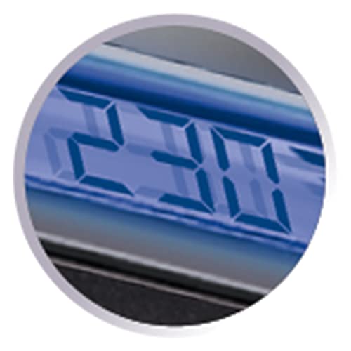 Remington Pro-Ceramic Extra Wide Plate Hair Straighteners for Longer Thicker Hair, Digital Temperature Control - S5525, Black