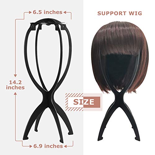 Dreamlover Wig Stand, Wig Head for Short Wigs, 2 Pack