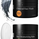 Lumin - Fundamental Duo - Skin Care for Men - Charcoal Face Wash and Moisturizer - Cleanse, Protect and Fight Signs of Ageing