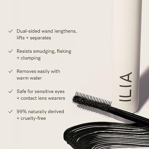 ILIA Beauty Limitless Lash Mascara - After Midnight For Women 0.27 oz Mascara
