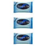 Nilaqua Rinse Free Shampoo Caps, Easy Hair Washing, Leaves Hair Fresh and Clean, Microwavable 3 Pack
