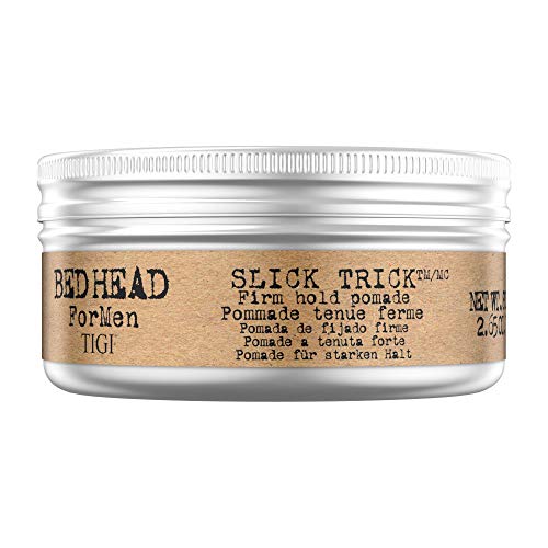Bed Head for Men by Tigi Slick Trick Mens Hair Pomade for Firm Hold 75g