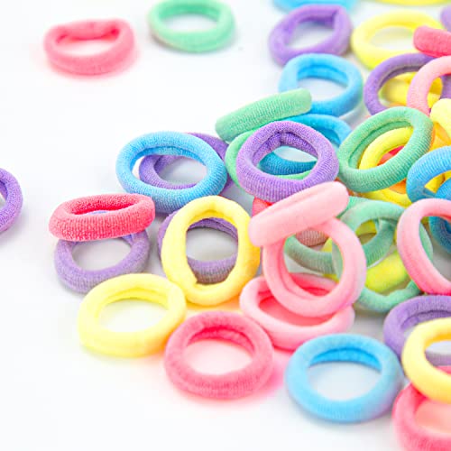 Hair Clips Hair Bands Set, Canvalite 40pcs Snap Girls Hair Clips and 100pcs Baby Girls Hair Bands for Girls Kids Baby, Hair Clips Girls for Fine