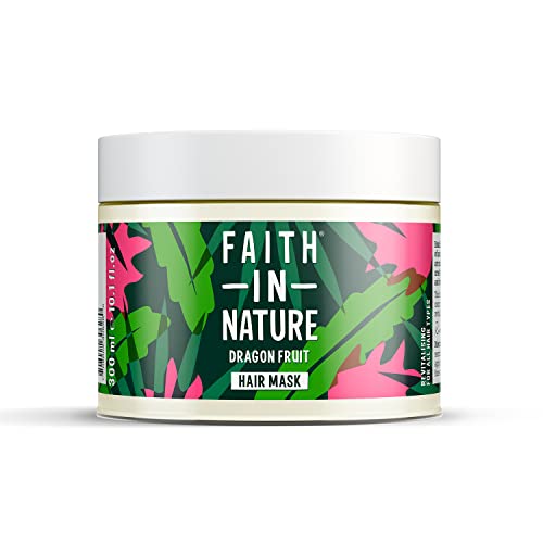 Faith In Nature Natural Shea & Argan Hair Mask, Nourishing, Vegan & Cruelty Free, No SLS or Parabens, For Dry to Very Dry Hair, 300ml