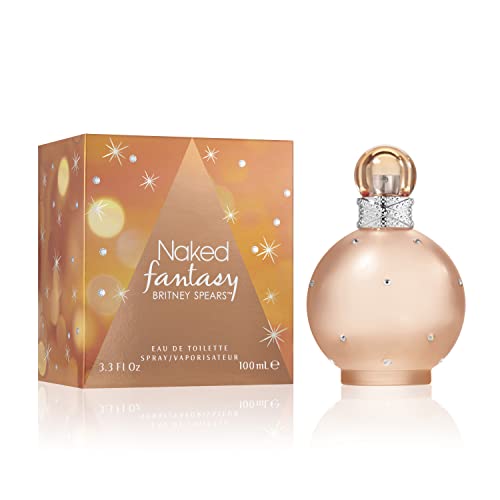 Britney Spears Naked Fantasy Eau de Toilette (100ml) Fruity & Feminine Scent, Luxury Fragrance for Women
