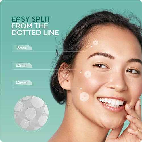 Livaclean Acne Patches - Translucent Hydrocolloid Patches Pimple Spot Treatment Stickers for Face and Body - Zit Sticker - Spot Patch Pimple Patc