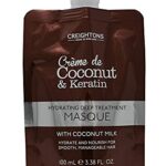 Creightons Crème de Coconut & Keratin Hydrating Deep Treatment Masque (100ml) - professionally formulated with a super-blend of coconut milk and