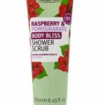 Creightons Body Bliss Raspberry and Pomegranate Shower Scrub (250 ml) - Revitalise Your Senses & Boost Your Energy with Juicy Extracts of Raspber