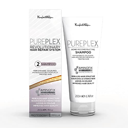 PurePlex Bond Reconstructing Shampoo, For all hair types, Professional Formula Nourishes & Rebuilds hair from within, Protects & Restores, 200ml.