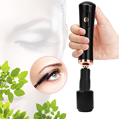 Electric Nail Lacquer Shaker, Glue Shaker for Eyelash Extensions with Base, Electric Shaker Time Saving Handsfree Tool with 2 Connectors and 8 Si