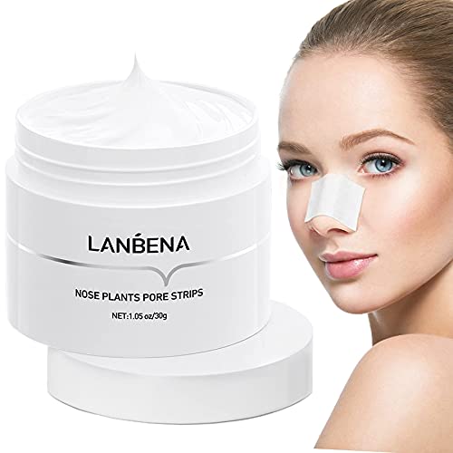Blackhead-Remover-Mask, LANBENA Blackhead Remover Strips, Nose Pore Strips, Blackhead Removal Mask, Peel off Mask-Deep Cleansing Pore & Acne (1.0