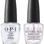 OPI Clear Nail Varnish Top Coat | High Gloss Finish & Long-Lasting | Quality Nail Polish |15 ml