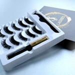 Magnetic Eyelashes Russian Volume Extension Look Strip Eyelashes 5Pairs 3D Magnetic Eyeliner and Lashes Kit !