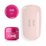 Base One French Pink 30g UV Gel Nails Builder File Off Gel Silcare