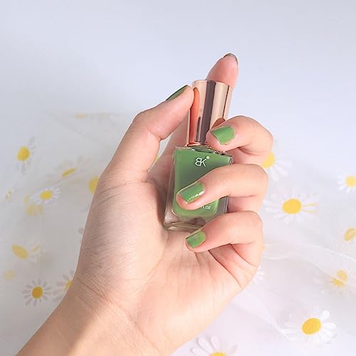 Gel Nail Polish - Khaki Green Nail Varnish Quick Dry Nail Polish Long Lasting Nail Varnish Gel No Need Baking Nail Polishes for Women Girls, DIY