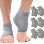 Moisturizing Socks Cracked Heel Treatment - Treat Dry Feet & Heels Fast. Pain Relief from Cracking Foot Skin with Aloe Moisturizer Lotion Infused