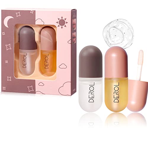 Rosarden Natural Lip Plumper and Lip Care Serum, Lip Enhancer, Lip Gloss, Balm Maximizer for Fullness, Plumping and Moisturizing Lips