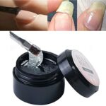 Nail Glue Instant Cracked Nail Repair Gel, Nail Treatment Repair Gel, Nail Repair Kit for Broken Natural Nails, Split Nail Repair Glue Gel Nails,