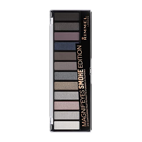 Rimmel Magnif'eyes Nude Edition Eyeshadow Palette, 12 shade, Cream