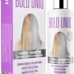 Bold Uniq Purple Shampoo for Blonde Hair - Toning Shampoo for Blonde, Platinum, Bleached, Grey, Ash, and Silver Hair - Eliminates Brassy, Yellow