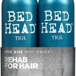 Bed Head by TIGI | Recovery Shampoo and Conditioner Set | Professional Moisturising Hair Repair Treatment | Ideal For Dry And Damaged Hair | 2x75