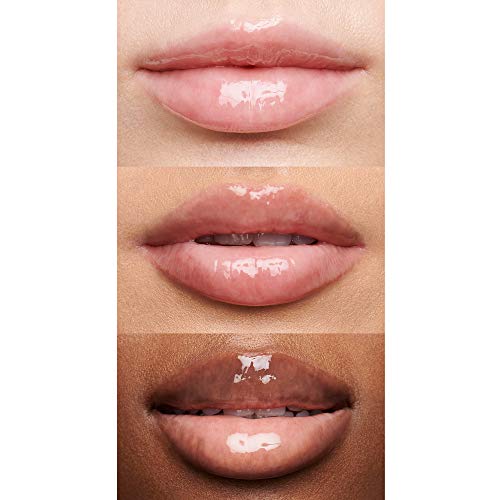 e.l.f. Lip Lacquer, Moisturizing, Shiny, Non-Sticky, Long Lasting, Provides Maximum Color, Glides On, Clear 2.5ml
