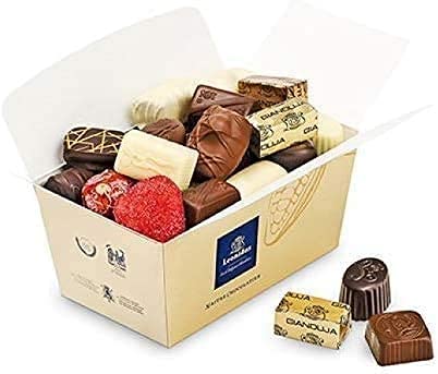 Belgian Chocolates, Luxury Leonidas Belgian Chocolates, Free Fudge Slab, Assorted Gift Box (500g Ballotin)