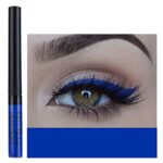 Coloured Eyeliner, Matte Liquid Eyeliner, Blue Eyeliner Long-Lasting Waterproof Liquid Eye Liner, Highly-Pigmented Colourful Eyeliner for Eye Mak