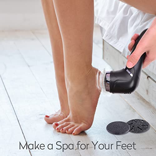 Asiaark Electric Foot Files Replacement Heads, 6 Pack Grinding Heads for Hard Skin Remover