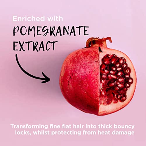 Jerome Russell BStyled Thickening Mousse - Hair Mousse for Volume & Lift, Hair Thickening Products for Women & Men with Heat Protection & Bond Bu