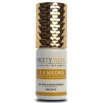 PRETTY FLEEK | Professional Lash Adhesive | Ultra Strong Eyelash Extension Glue 0.5s | Fast Drying | Retention 30-45 Days | Low/Mild Smell & Irri