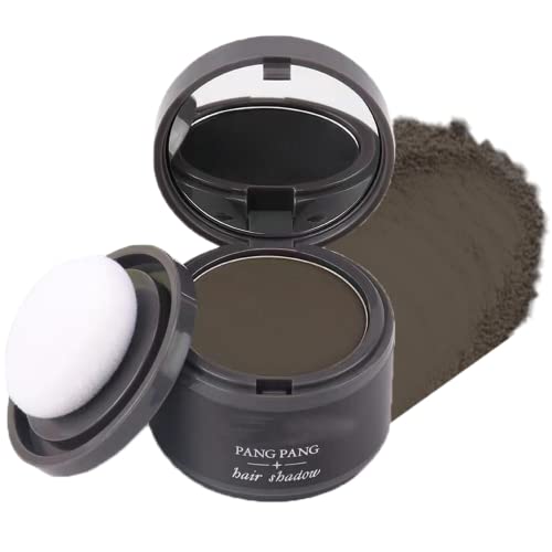 Instantly Hairline Shadow,Hairline Powder,Root Touch Up Quick Cover Brown Hair Root Concealer for Hairline,Shadow,Eyebrows, Beard,Waterproof,Lith