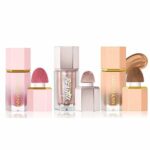 3 Pack Liquid Contour & Highlighter & Blush Makeup Set Highly Pigmented Bronzer Contour Wand Waterproof Long Lasting Cream Blush Highlighters Con