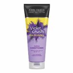 John Frieda Violet Crush for Blondes Toning Conditioner for Blonde Hair, Purple Conditioner for Blondes 250 ml