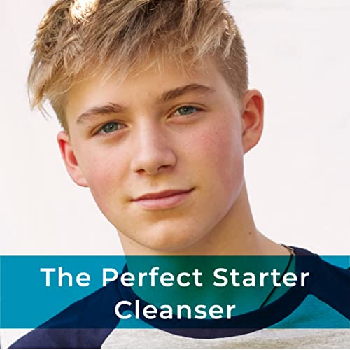 Spots & Stripes - Skin Goals Gentle Cleansing Lotion for Boys, the Perfect Starter Face Wash for Teen and Young Skin with Virgin Coconut, Kukui a