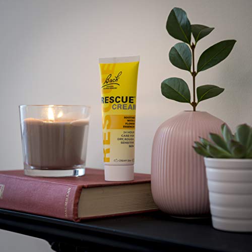 Nelsons Rescue Remedy Cream, Fragrance Free Moisturising Cream with Flower Essences for Emotional Wellness and Balance, Only for Skin, 50 ml