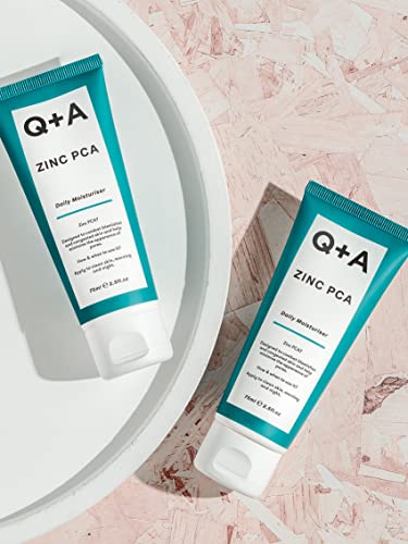 Q+A Zinc PCA Daily Moisturiser, 75ml