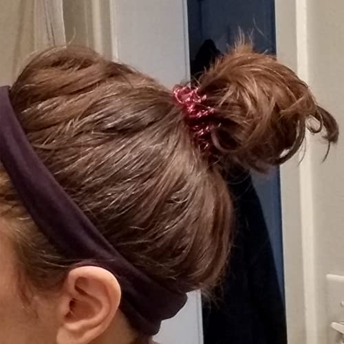 Smukdoo Spiral Hair Ties,8 PCS Plastic Hair Coil Bands Telephone Cord Bobbles Hairbands Elastic Spiral Ponytail Holder for Women Girls