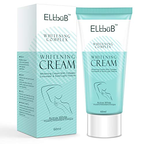 Intimate Skin Lightening Cream for Body, Bikini and Sensitive Areas - Skin Whitening Cream Contains Hydrolyzed collagen, Glycerol, Nano Titanium
