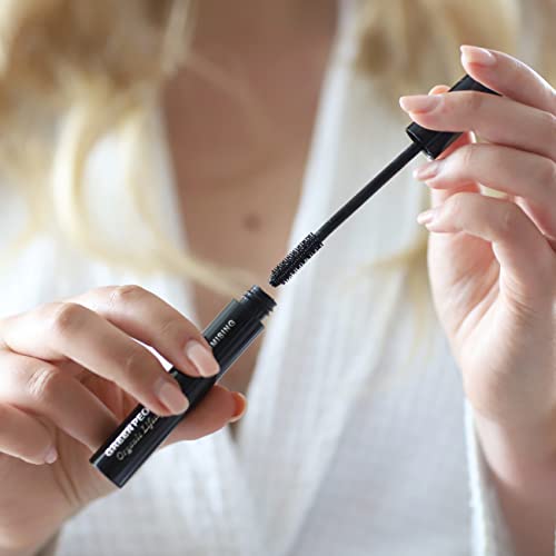 Green People Volumising Mascara – Black 7ml | Natural Black Mascara for Sensitive Eyes | Mineral Pigments for Long Lasting Colour | Paraben Free