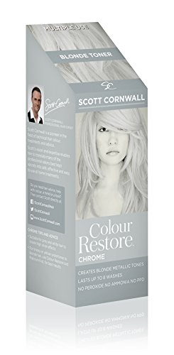 Colour Restore Iced Platinum Anti Yellow Hair Toner - Multiple Use -100ml