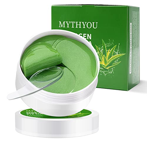 Rose Under Eye Mask, Collagen Under Eye Patches For Puffy Eyes & Bags, Dark Circles and Wrinkles, Look Younger and Less Tired, Revitalize and Moi