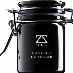 ZOUSZ Men's Moisturiser - Daily Hydration Face Cream For Men With Hyaluronic Acid, Witch-Hazel and Black Oud. Protects, Restores & Balances Skin