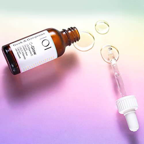Geek & Gorgeous 101 C-Glow - 15% Vitamin C Serum, super-light + Ferulic acid & vitamin E, gives environmental protection, boost collagen & evens