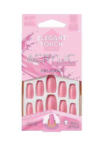 Elegant Touch Colour Acrylics Rose Hibiscus