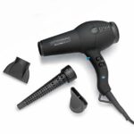 Diva Pro Styling Ultima 5000 Pro Dryer, 2200W Professional Hairdryer with Ionic Conditioning, Black