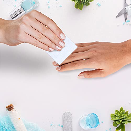 JND Professional 100% Lint Free Absorbent Wipes Pack of 200, Prep, Clean & Finishing Gel Nail Polish Cotton Fabric Pad Wipe
