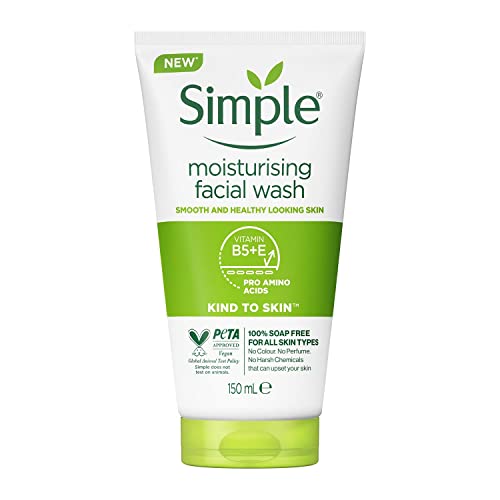 Simple Kind to Skin Moisturising Facial Wash (150ml) - Pack of 6