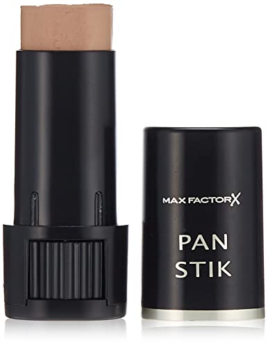 Max Factor Pan Stik Foundation, 013 Nouveau Beige, Full Coverage and Smooth Texture for Dewy Skin Look, 9 g